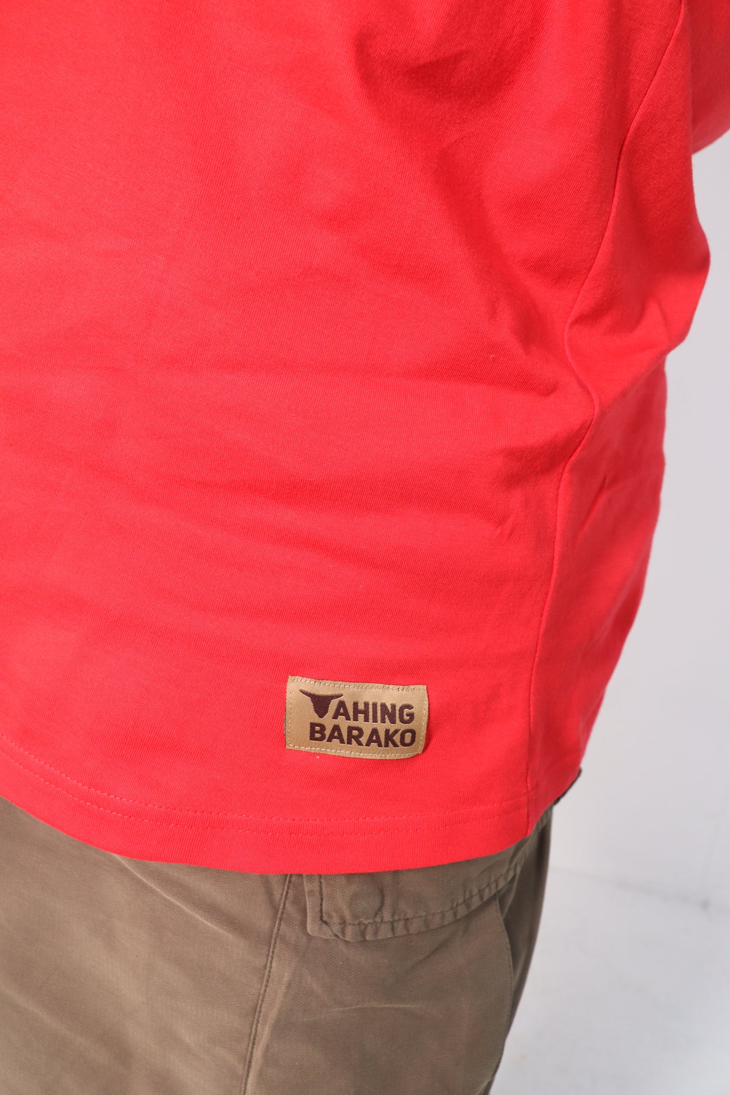 Classic Crew Neck Shirt for Plus-Size Men | 100% Premium Cotton - Tahing Barako