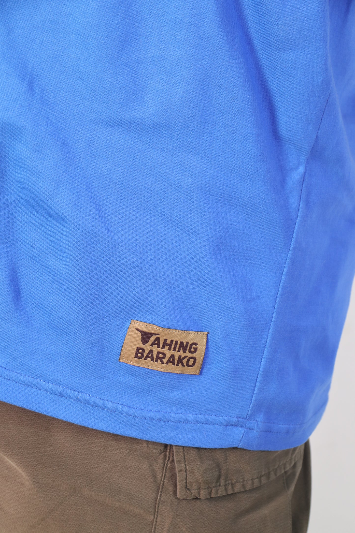 Classic Crew Neck Shirt for Plus-Size Men | 100% Premium Cotton - Tahing Barako